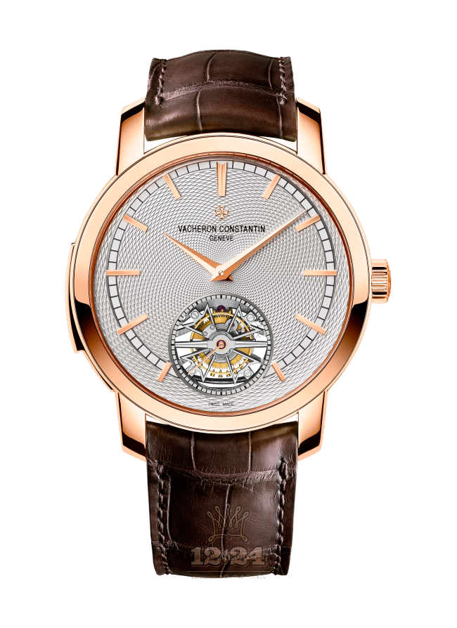 Vacheron Constantin Traditionnelle Watch 6500T/000R-B324 44 mm Pink gold Case Silver Dial