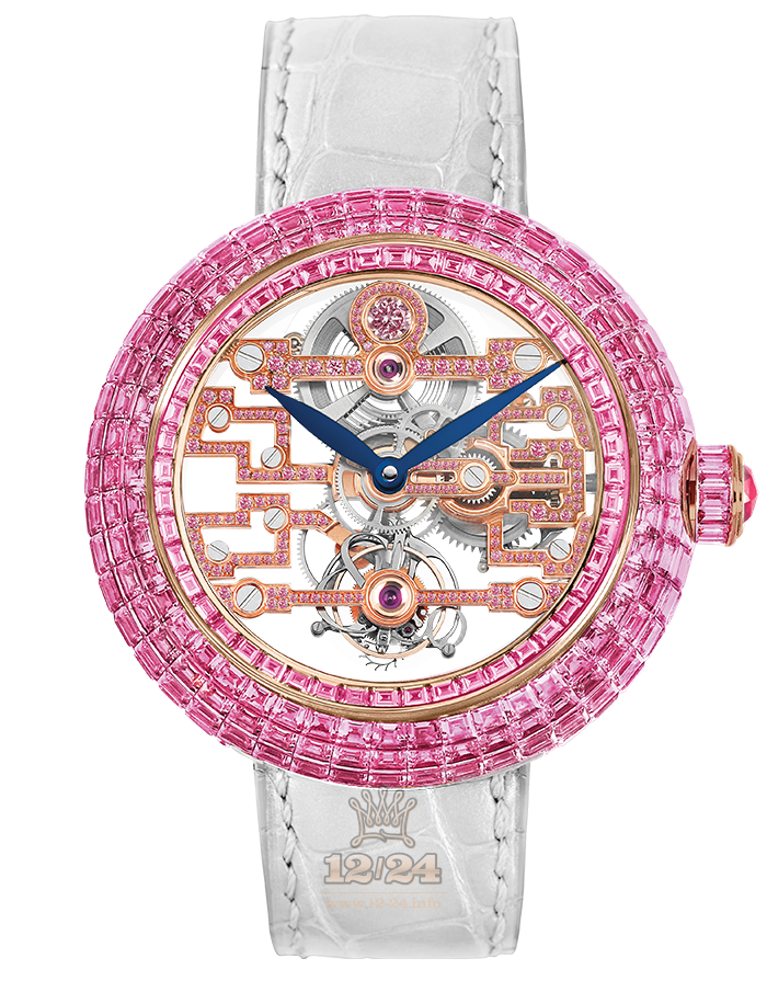 Jacob & Co High Jewelry Masterpieces Watch BT545.40.SP.RB.B 47 mm Pink gold Case