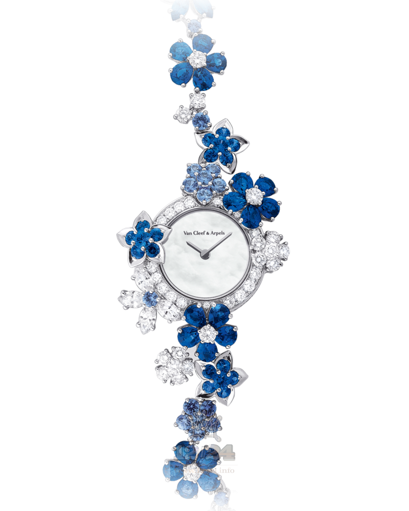 Van Cleef High Jewelry Watches Watch VCARM93800 White gold Case White Dial