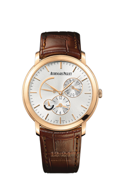 Audemars Piguet Jules Audemars Watch 26380OR.OO.D088CR.01 41 mm Pink gold Case Silver Dial