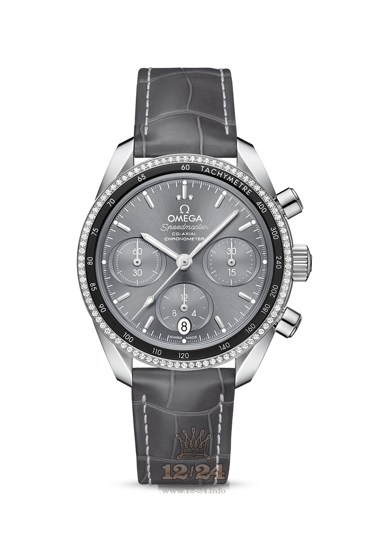 Omega Speedmaster 38 Watch 324.38.38.50.06.001 38 mm Stainless steel Case Gray Dial