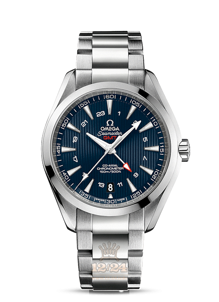 Omega Aqua Terra 150 M Watch 231.10.43.22.03.001 43 mm Stainless steel Case Dark blue Dial