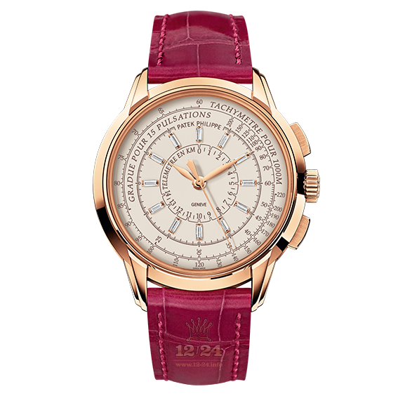 Patek Philippe 175th Commemorative collection Watch 4675R-001 37 mm Pink gold Case Silver Dial