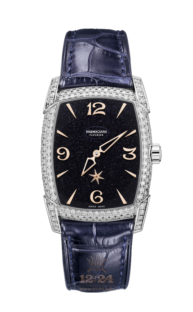 Parmigiani Fleurier Kalpa Watch PFC125-1232500-HA3121 38 mm White gold Case Dark blue Dial