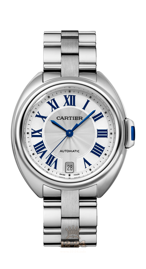 Cartier Cle de Cartier Watch WSCL0006 35 mm Stainless steel Case Silver Dial