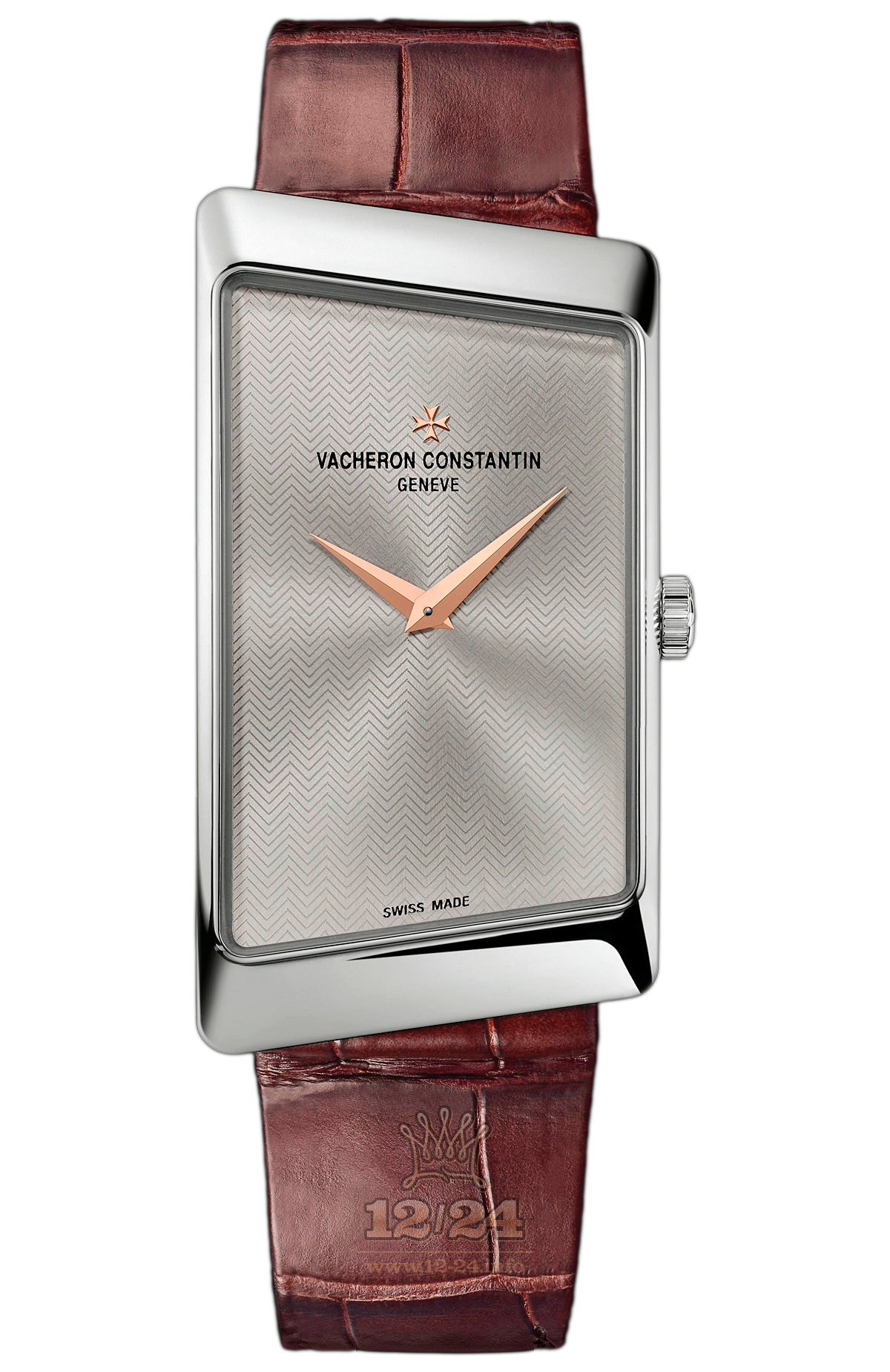 Vacheron Constantin 1972 Watch 33172/000G-9775 25 mm White gold Case Gray Silver Dial