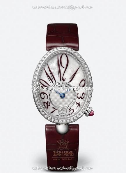 Breguet Reine de Naples Watch 8918BB/5P/964/D00D3L 36 mm White gold Case White Dial