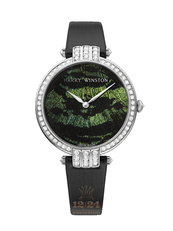 Harry Winston The Premier Collection Watch PRNAHM36WW004 36 mm White gold Case Painted Dial