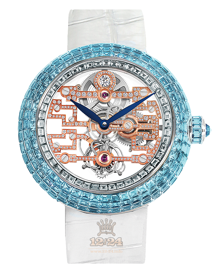 Jacob & Co High Jewelry Masterpieces Watch BT545.30.BC.RB.A 47 mm White gold Case