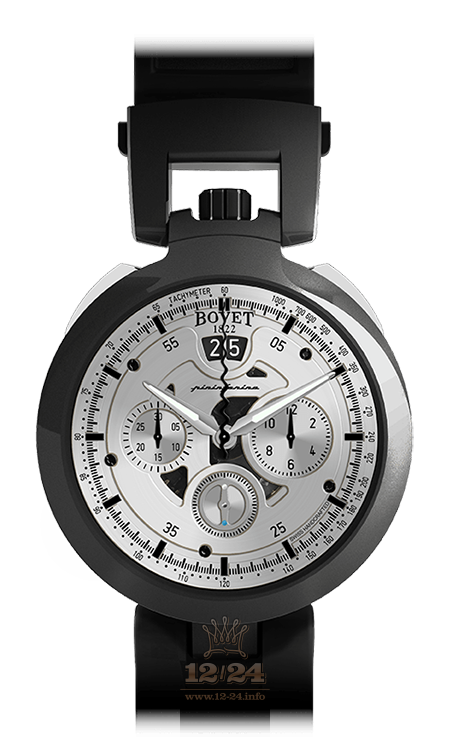 Bovet Bovet By Pininfarina Watch CHPIN009 45 mm Stainless steel DLC coating Case Silver Dial