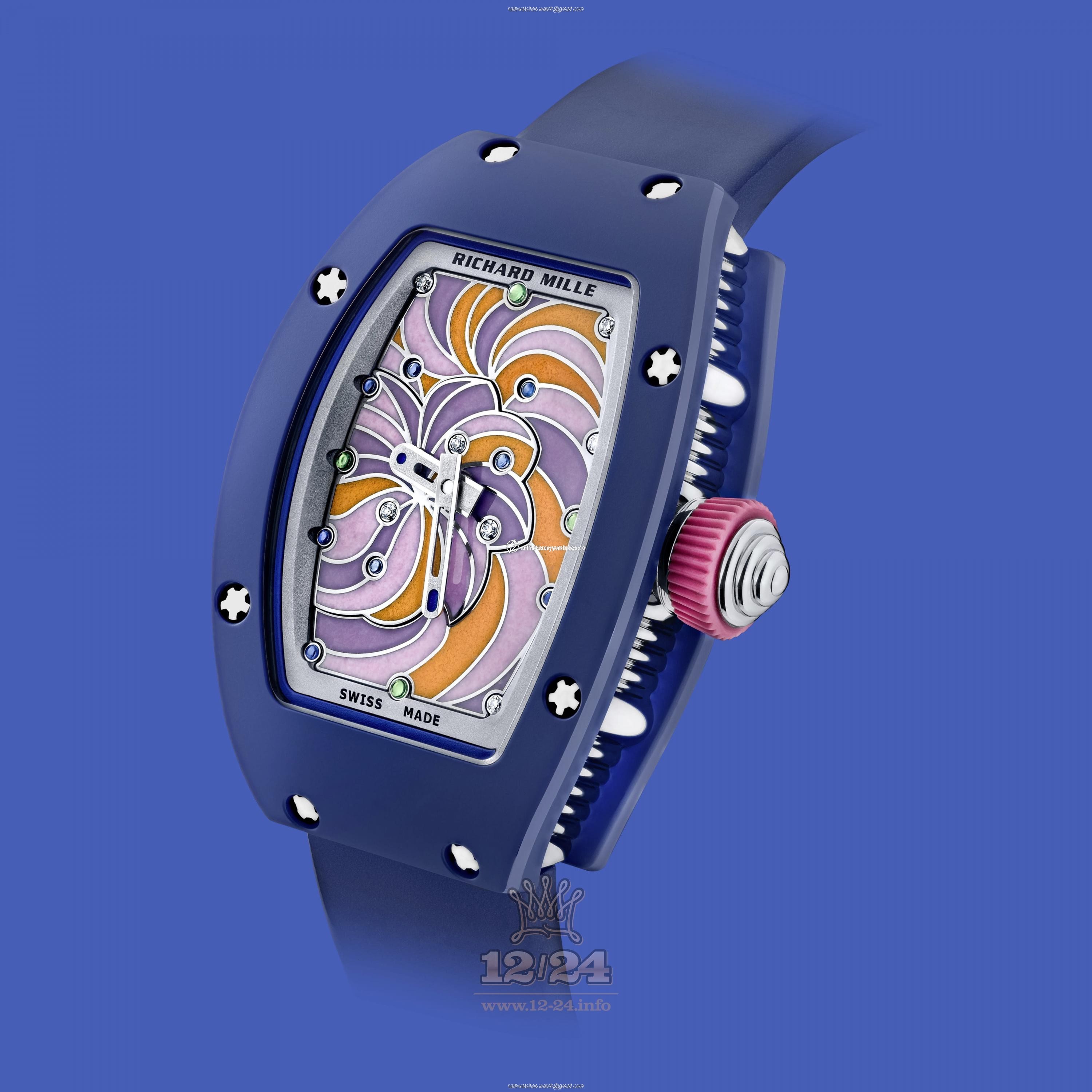 Richard Mille Bonbon Watch RM 07-03 Cupcake 45 mm Titanium Ceramics Case
