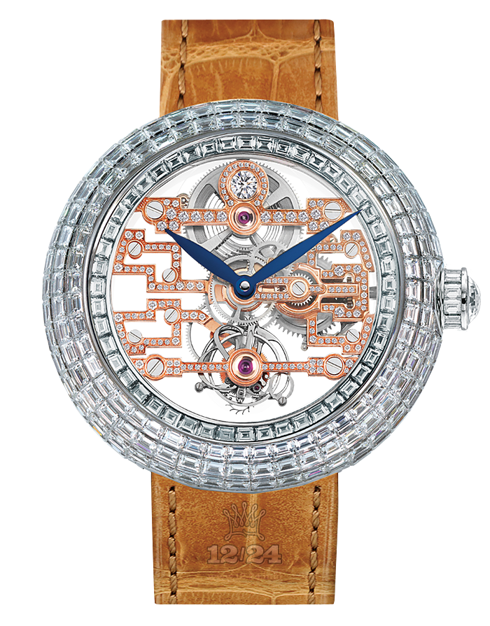 Jacob & Co High Jewelry Masterpieces Watch BT545.30.BD.RB.A 47 mm White gold Case