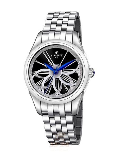 Perrelet Diamond Watch A2065/9 36 mm Stainless steel Case Black Dial