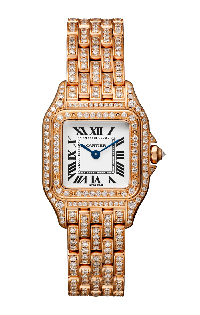 Cartier Panthere de Cartier Watch CPDC-SM-PGD-01 Pink gold Case White Dial