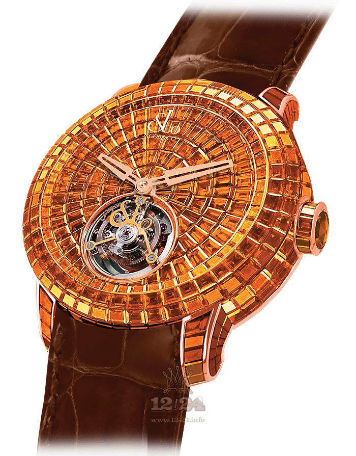 Jacob & Co High Jewelry Masterpieces Watch CV201.40.BO.BO.A 47 mm Pink gold Case