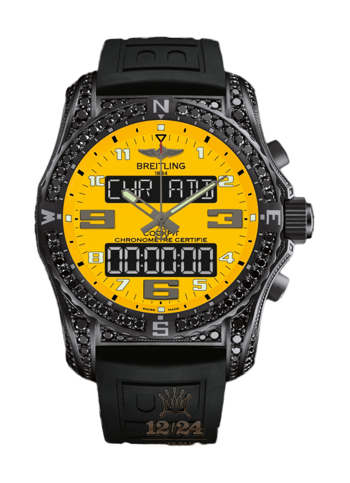 Breitling Professional Watch VB5010AU|I525|155S|V20DSA.2 46 mm Titanium Case Yellow Dial