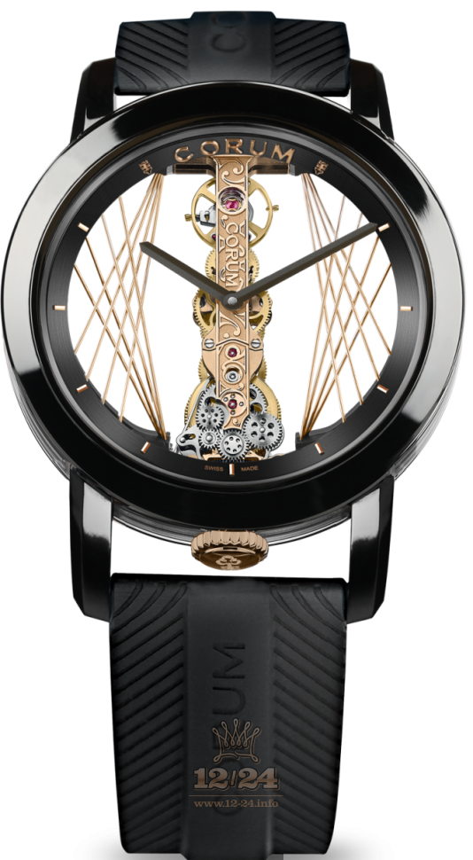 Corum Golden Bridge Watch B113/03951 43 mm Titanium DLC coating Case