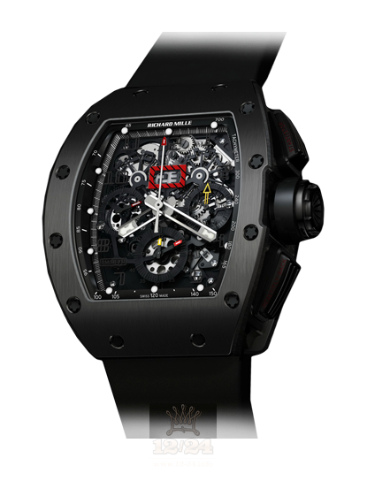 Richard Mille Men's Collection Watch RM 011 America 5 50 mm Titanium Case