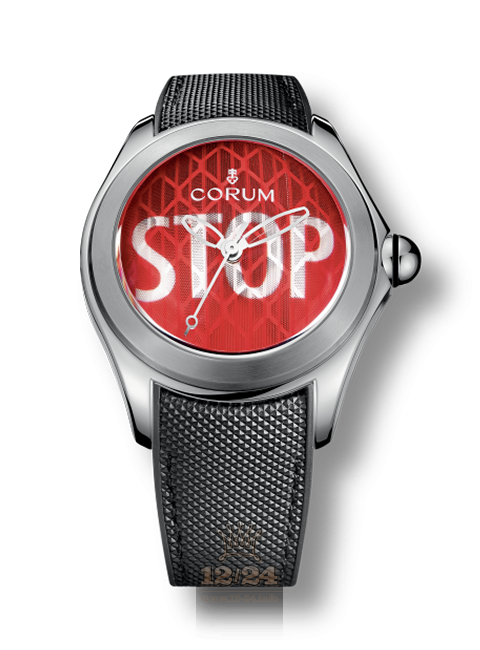 Corum Bubble Watch L082/03232 42 mm Stainless steel Case Red Dial