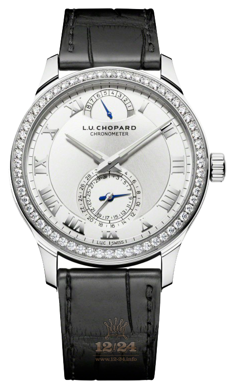Chopard L.U.C Watch 171926-1001 43 mm White gold Case Silver Dial