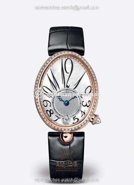 Breguet Reine de Naples Watch 8918BR/58/964/D00D3L 36 mm Pink gold Case White Dial