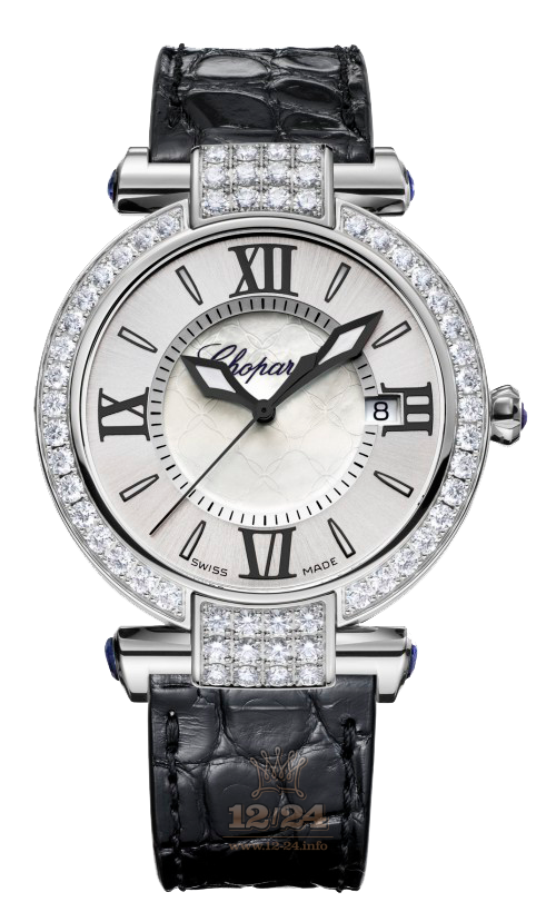 Chopard Imperiale Watch 384221-1001 36 mm White gold Case Silver Dial