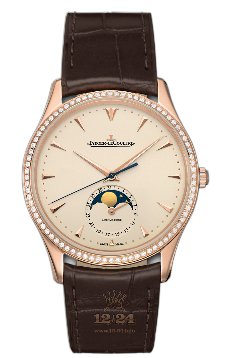 Jaeger-LeCoultre Master Watch 1362501 39 mm Pink gold Case Beige Dial