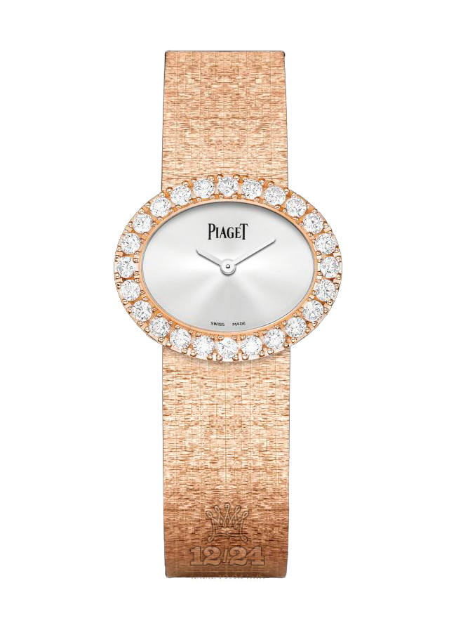 Piaget Dancer Watch G0A40212 27 mm Pink gold Case Silver Dial