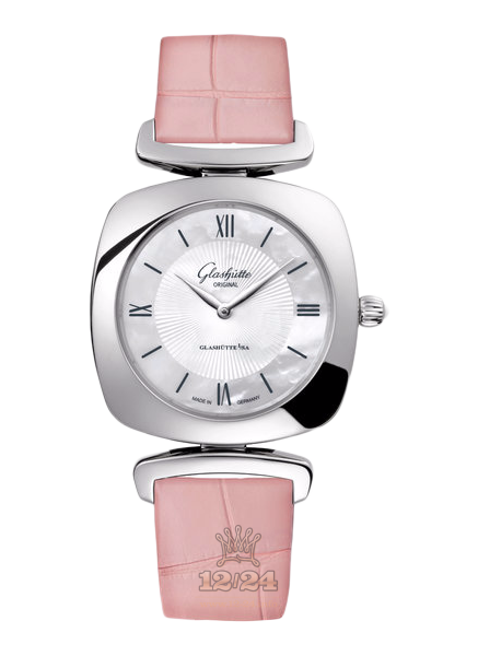 Glashutte Ladies Watch 1-03-02-05-02-31 31 mm Stainless steel Case White Dial