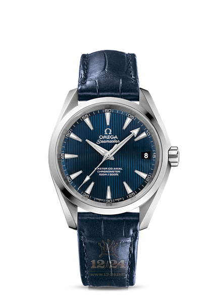 Omega Aqua Terra 150 M Watch 231.13.39.21.03.001 38 mm Stainless steel Case Dark blue Dial