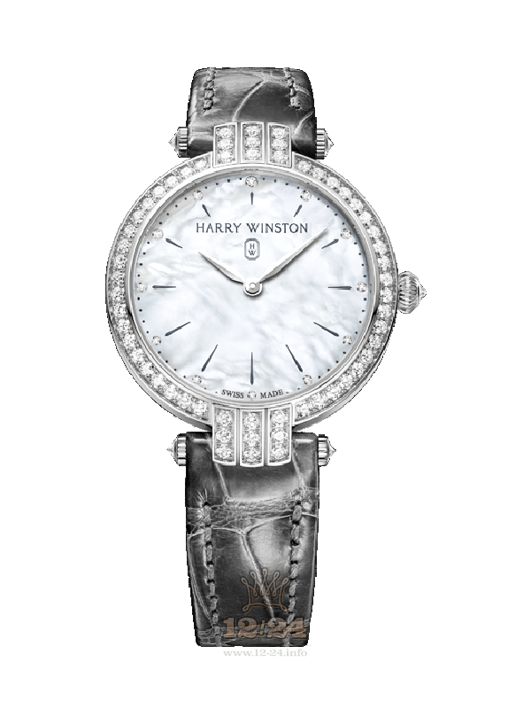 Harry Winston The Premier Collection Watch PRNQHM31WW001 31 mm White gold Case White Dial