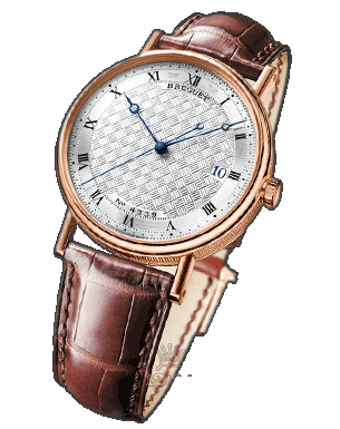 Breguet Classique Watch 5177BR/12/9V6 39 mm Pink gold Case Silver Dial