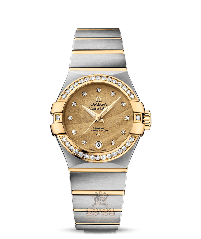 Omega Constellation Watch 123.25.27.20.58.002 27 mm Steel / Yellow gold Case