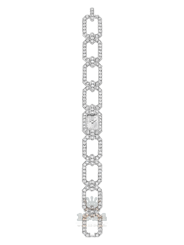 Harry Winston High Jewelry Timepieces Watch HJTQHM16PP001 17 mm Platinum Case Gray Blue Dial