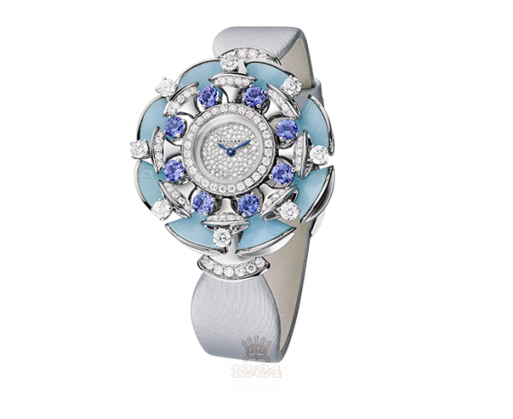 Bvlgari Divas Dream Watch 102421 DVW39D2GD1MOPTUTL 39 mm White gold Case Silver Dial