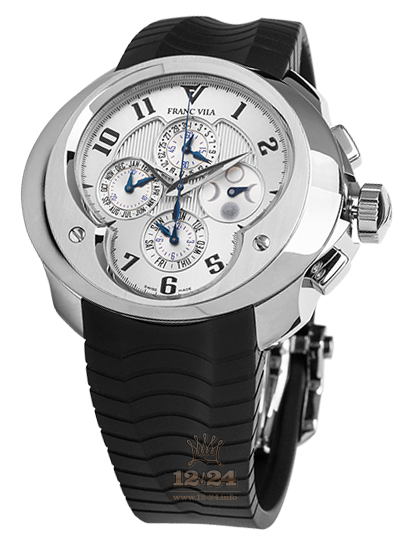 Franc Vila Cobra Watch 9.SS.100 45 mm Stainless steel Case Silver Dial
