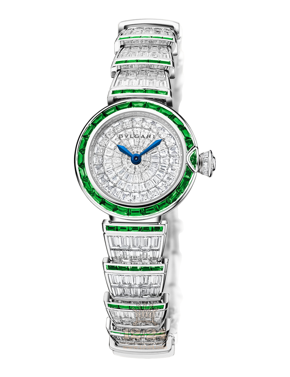 Bvlgari Lvcea Watch 102466 LUW23D2GDGD2E 23 mm White gold Case Silver Dial