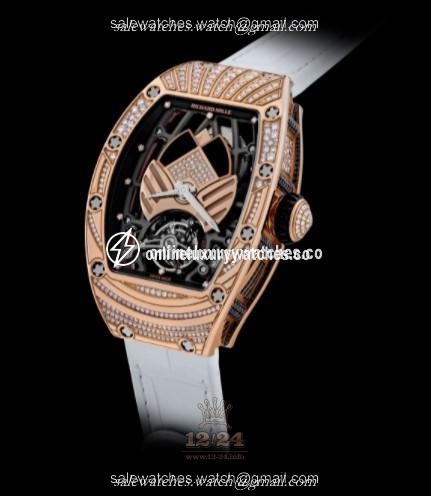Richard Mille Women's Collection Watch RM 71-01 52 mm Red gold Case