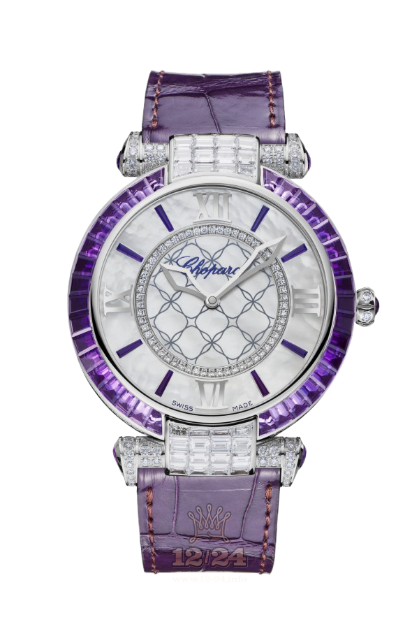 Chopard Imperiale Watch 384239-1012 40 mm White gold Case Silver Dial