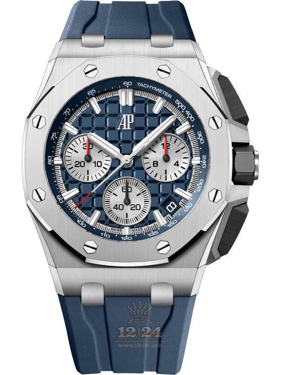 Audemars Piguet Royal Oak Offshore Watch 26420TI.OO.A027CA.01 43 mm Titanium Case Dark blue Dial