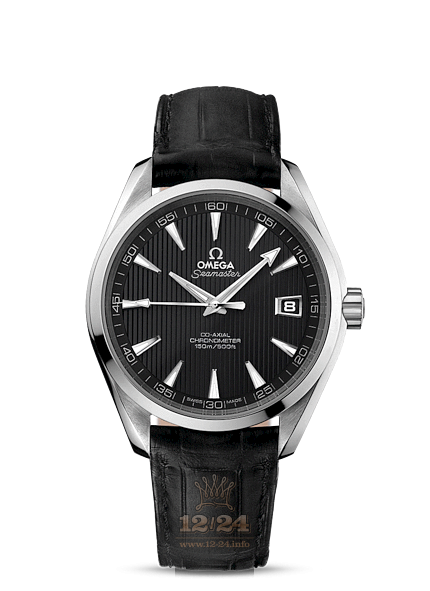 Omega Aqua Terra 150 M Watch 231.13.42.21.06.001 42 mm Stainless steel Case Black Dial
