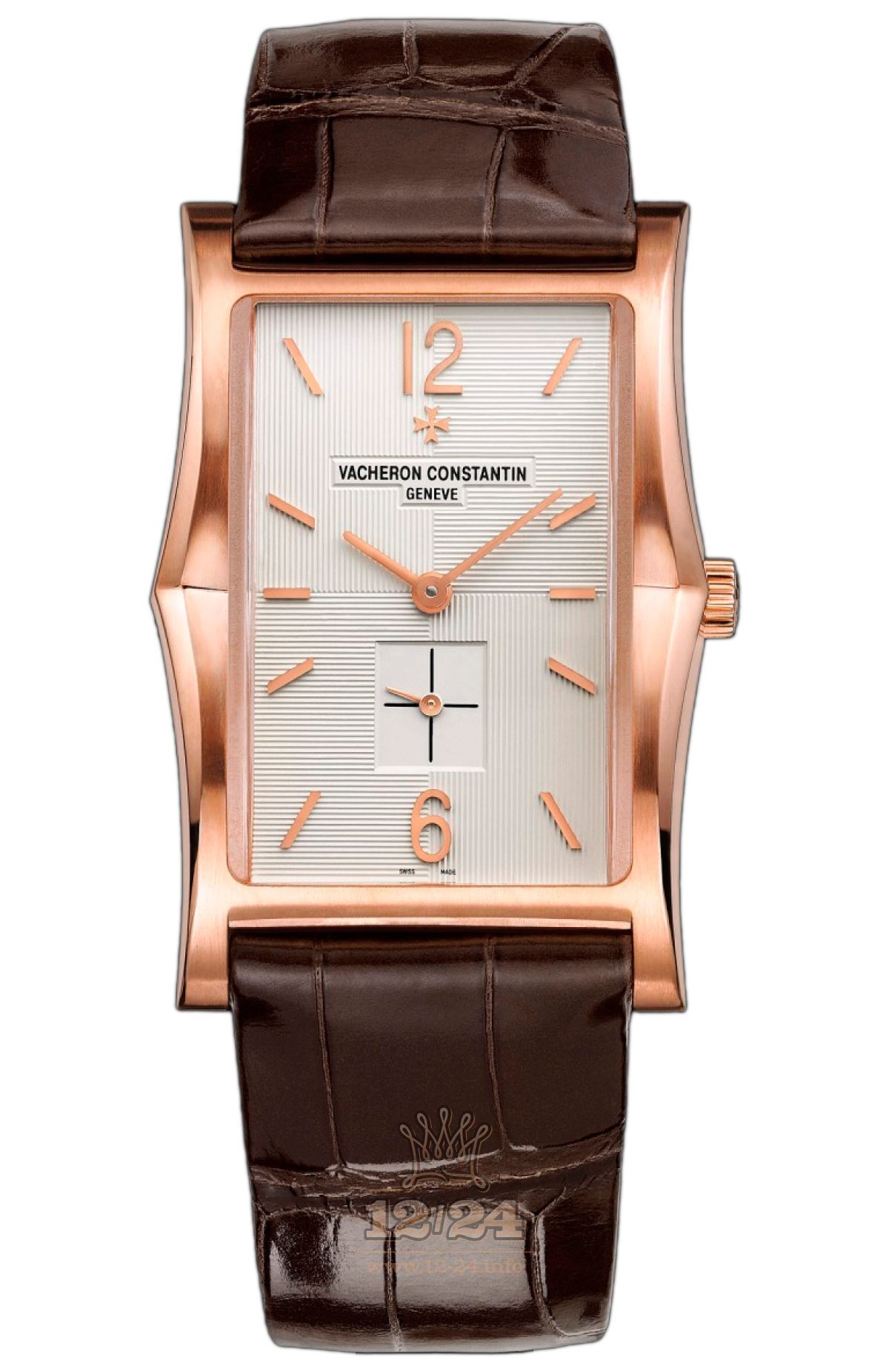 Vacheron Constantin Historiques Watch 81018/000R-9657 32 mm Pink gold Case White Silver Dial