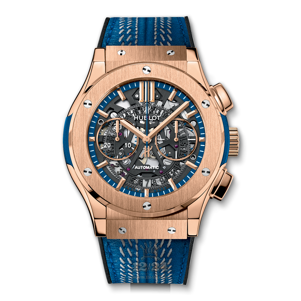 Hublot Classic Fusion Watch 525.OX.0129.VR.ICC16 45 mm Red gold Case Black Dial