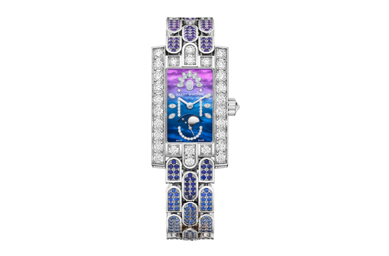 Harry Winston The Avenue Collection Watch AVEQMP21WW003 21 mm White gold Case