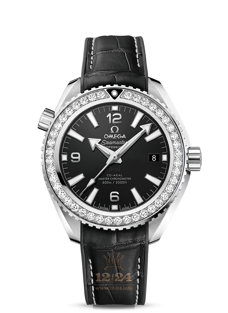 Omega Planet Ocean 600 M Watch 215.18.40.20.01.001	 40 mm Steel / Pink gold Case Black Dial