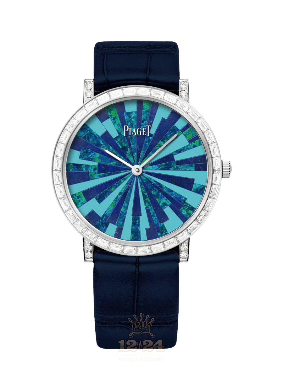 Piaget Exceptional Pieces Watch G0A42141 41 mm White gold Case Blue Dark blue Painted Dial