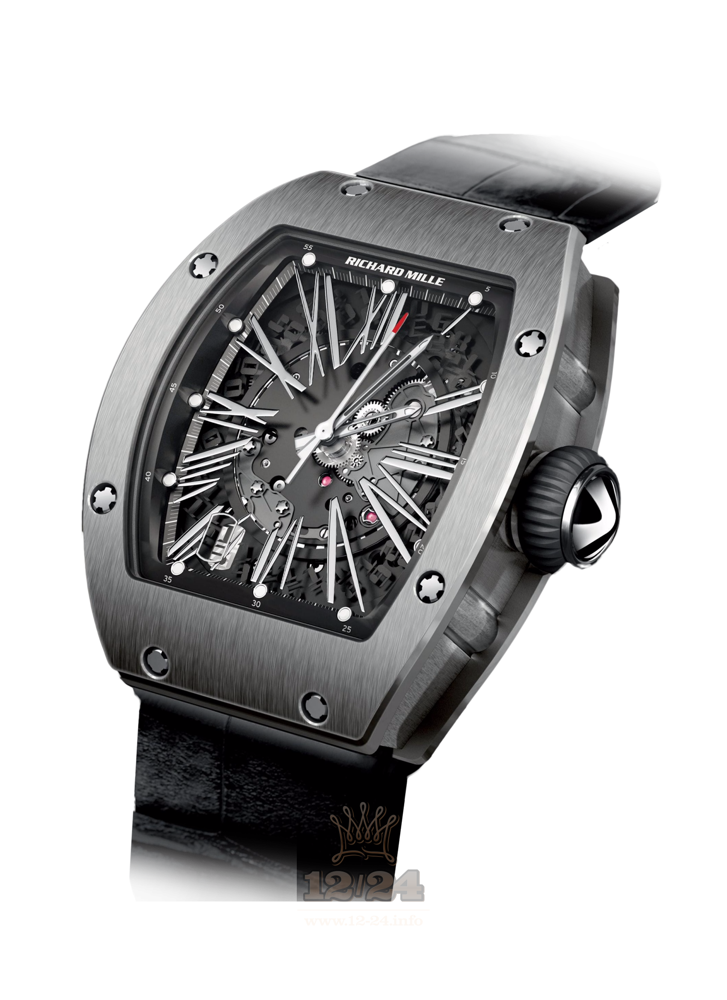 Richard Mille Men's Collection Watch RM 023 Titanium 45 mm Titanium Case