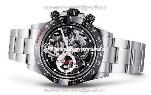Rolex Cosmograph Daytona Watch 116520 La Barrichello 40 mm Stainless steel Ceramics Case Black Dial