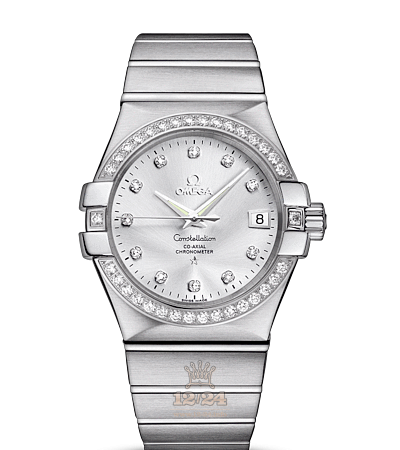 Omega Constellation Watch 123.15.35.20.52.001 35 mm Stainless steel Case Silver Dial