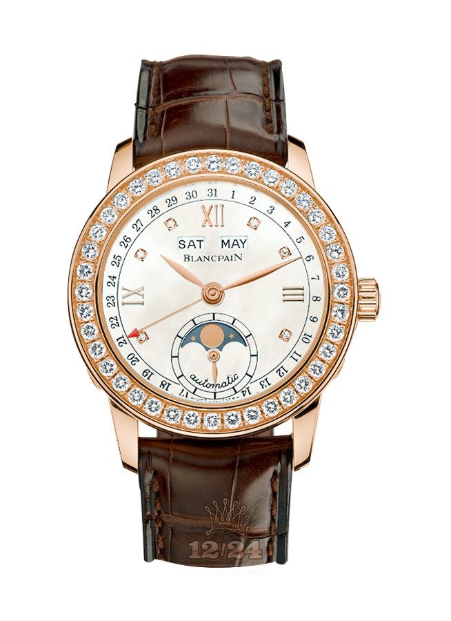 Blancpain Women Watch 2360-2991A-55 34 mm Red gold Case